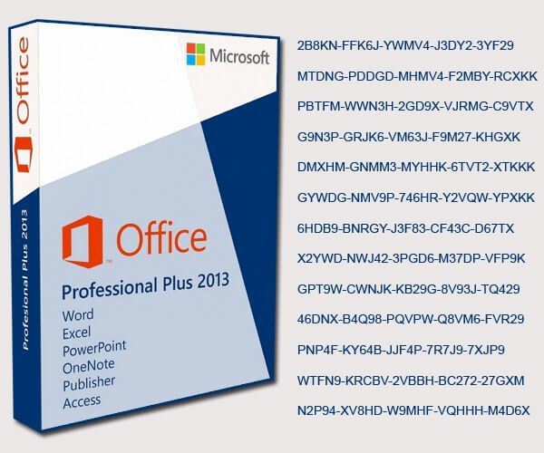 Serial key of microsoft office 2013 professional
